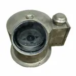 Cassens and Plath Brass Compass in Lifeboat Binnacle main view