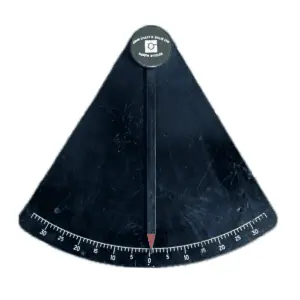 Front View of Vintage John Lilley & Gillie Clinometer