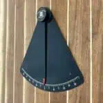 Side Angle of Vintage John Lilley & Gillie Clinometer from North Shields