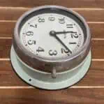 side view of the Vintage Nautical Wall Clock - HANIL