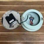 Hanil wall clock open view