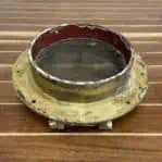Salvaged Brass Porthole With Screen inset photo