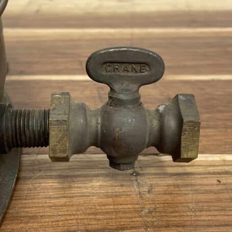 Schaeffer & Budenberg Brass Test Gauge 02 Schaeffer & Budenberg Brass Test Gauge nozzle hook up