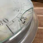 broken glass photo of the gauge