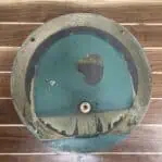 Authentic Brass Steam Gage Crosby Boston USA backside