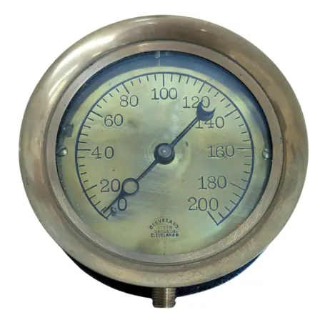 Cleveland Steam Gauge Co. Brass