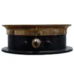 Cleveland Steam Gauge Co. Brass Side Angle