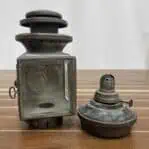 the kerosene chamber out of the lantern