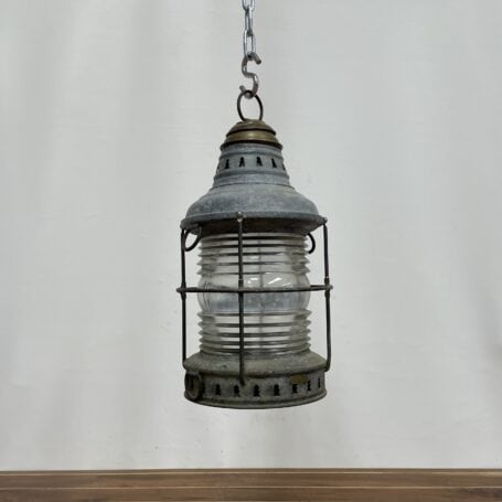 Vintage Perko Lantern - Galvanized Steel 07 the galvanized lantern hanging