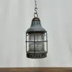 the galvanized lantern hanging