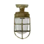 Nautical Semi-Flush Mount Ceiling Light without background