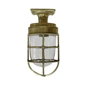 Nautical Semi-Flush Mount Ceiling Light without background