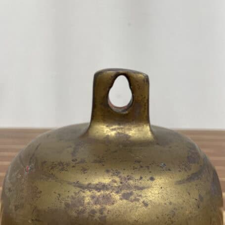 Salvaged Brass Bell - MV KANPUR 02 Salvaged Brass Bell - MV KANPUR top