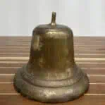 a different side of the Salvaged Brass Bell - MV KANPUR
