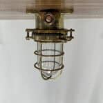 The Vintage Ship Ceiling Light on the ceiling