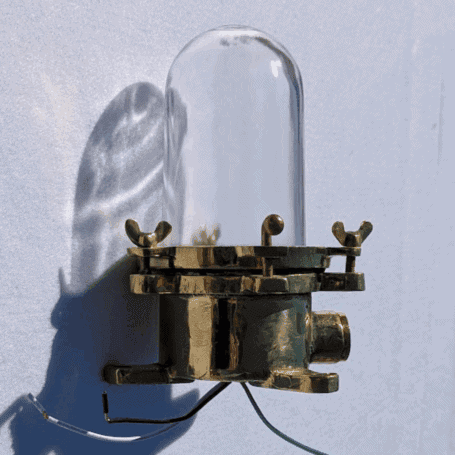 Brass Ship Lighting, Engine Room Vintage 04 Brass Ship Lighting, Engine Room Vintage 04