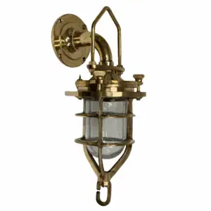 main photo of Large Brass Convoy Sconce Light