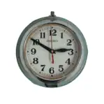 Main view of vintage Seiko slave clock mounted on wall