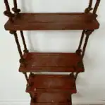 Top-Down View Showing Wear on Ladder Rungs and Rope Alignment