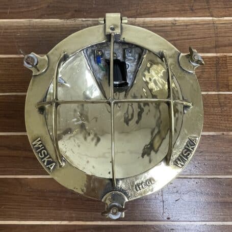 Solid Brass Ceiling Light - WISKA Flush Mount (No Glass) 07 brass ceiling light