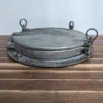 Great Lakes Ship Porthole - 23 Inch Aluminum with Storm Cover 02