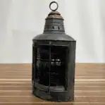 Vintage Starboard Ship Navigation Light side housing profile