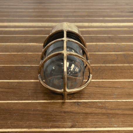 Pauluhn Smooth Top Red Brass Bulkhead Light (6) Pauluhn Smooth Top Red Brass Bulkhead Light (6)