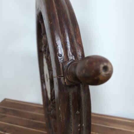 34 Inch Vintage Wooden Ships Wheel Ferry Boat 08 34 Inch Vintage Wooden Ships Wheel Ferry Boat 08