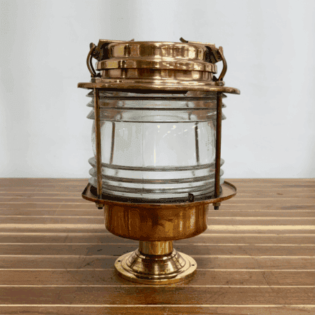 Brass Pier Light, Heavy-Duty 360° Clear Lens (7) Brass Pier Light, Heavy-Duty 360° Clear Lens (7)