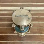 Kahlenberg maker’s mark stamped on brass lid