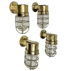 set of four main view with glass globes