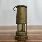 vintage mining lamp brass Ferndale Coal & Mining Co front view
