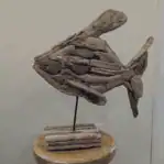 Driftwood Fish Art Sculpture 01