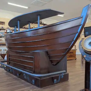 Mahogany Boat Bar | High Quality Wooden Bar