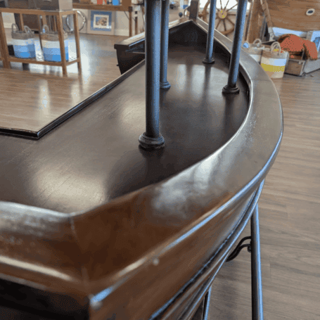 Nautical Boat Bar Mahogany Custom Finish Marble Top 13 Nautical Boat Bar Mahogany Custom Finish Marble Top 13