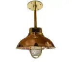 pendant with copper cap