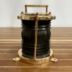 PERKO Grey Fresnel Navigation Light mounted base and brass frame