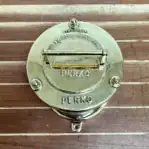 PERKO Grey Fresnel Navigation Light top view with PERKO cast marking