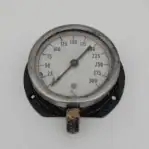 1940-1950 Vintage Ashcroft Pressure Gauge Small w Port Lower on back 05