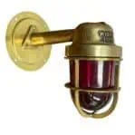 red light on adaptor plate
