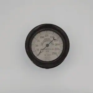 General Fire Extinguisher Antique Pressure Gauge 1919