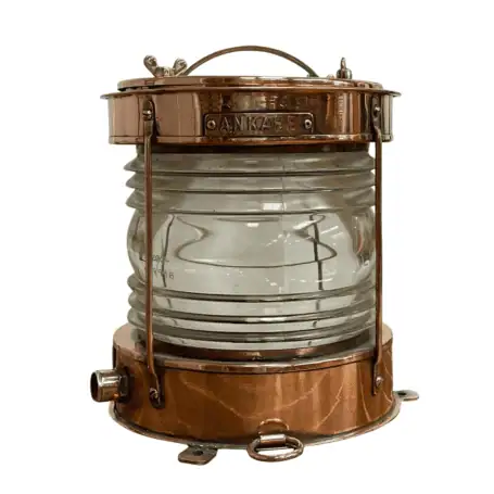 Anchor light with fresnel lens and ANKARE embossing