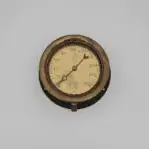 1907-1929 Antique Brass Pressure Gauge by Ashcroft Boston 01