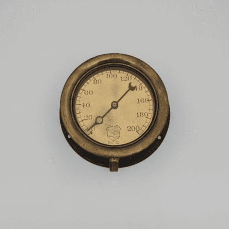 1907-1929 Antique Brass Pressure Gauge by Ashcroft Boston 01 1907-1929 Antique Brass Pressure Gauge by Ashcroft Boston 01