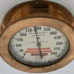 1940-1960s Sun Shipbuilding Dry Dock Co. Pressure Gauge, Chester PA by Ashcroft 01