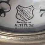 Altitude Gauge by Ashcroft New York from 1940-60s 0