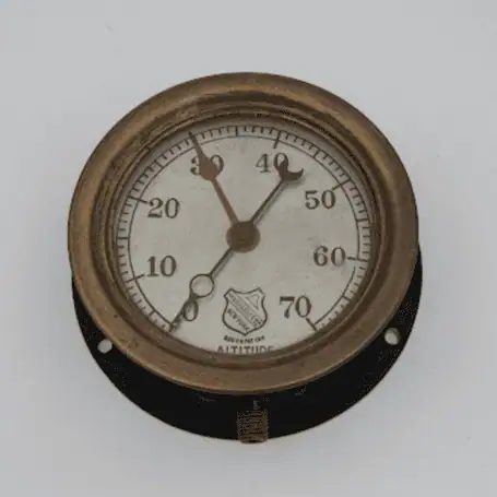 Altitude Gauge by Ashcroft New York from 1940-60s 01