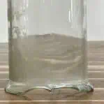 ship passageway light glass globe with chipped bottom rim detail