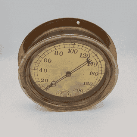 Rare 1898-1907 Antique Brass Pressure Gauge The Ashcroft Manufacturing Co. 03 Rare 1898-1907 Antique Brass Pressure Gauge The Ashcroft Manufacturing Co. 03
