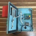 vintage lifeboat fire alarm box interior wiring and control board view